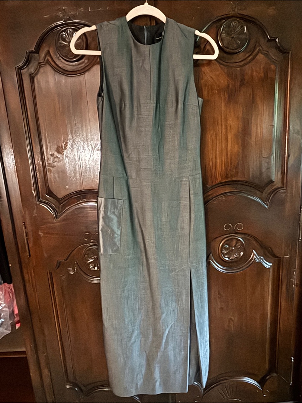 Nicole Miller Charcoal Sheath Dress